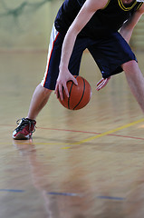 Image showing basketball man