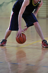 Image showing basketball man