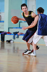 Image showing basketball game