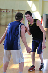 Image showing basketball game