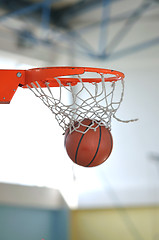 Image showing basketball ball