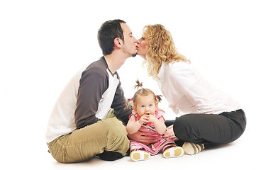 Image showing happy young family