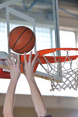 Image showing basketball man