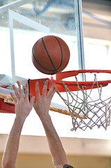 Image showing basketball man