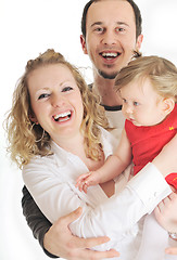 Image showing happy young family