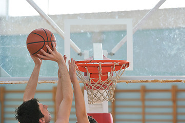 Image showing basketball game