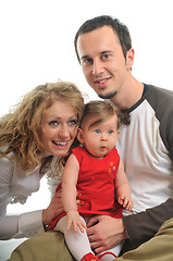 Image showing happy young family