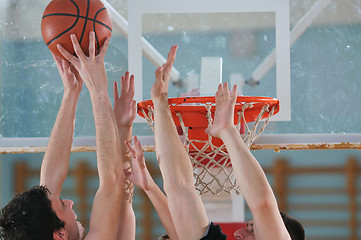 Image showing basketball game