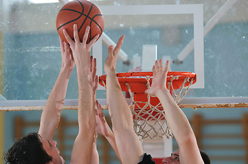 Image showing basketball game