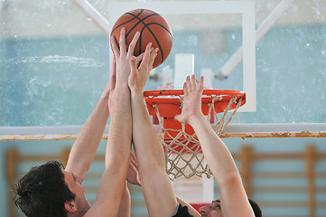 Image showing basketball game