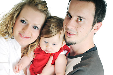 Image showing happy young family