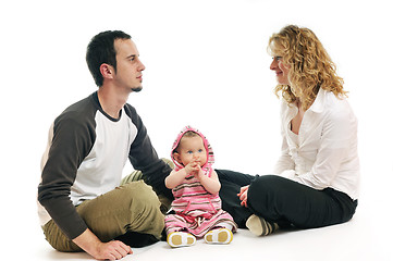 Image showing happy young family