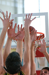 Image showing basketball competition concept