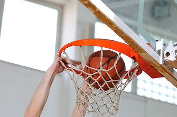 Image showing basketball man