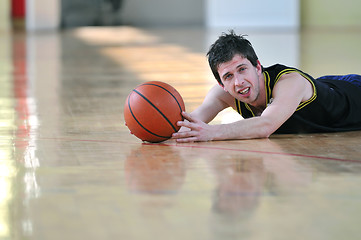 Image showing basketball man