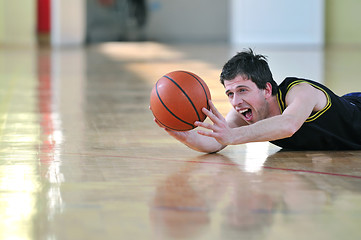 Image showing basketball player