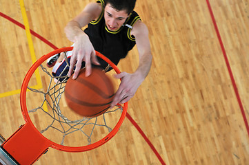 Image showing basketball man