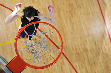 Image showing basketball player