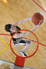 Image showing basketball player