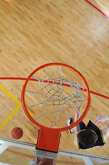 Image showing basketball man