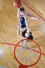 Image showing basketball competition concept