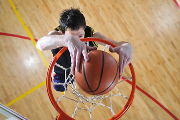 Image showing basketball man