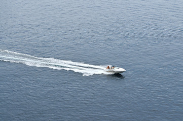 Image showing fun on sea