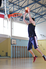 Image showing basketball man