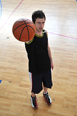 Image showing basketball player