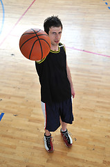 Image showing basketball man