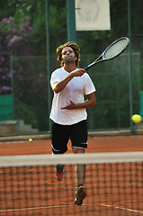 Image showing tennis man