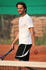 Image showing tennis man