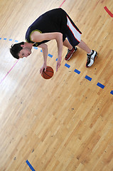 Image showing basketball player