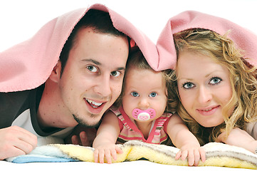 Image showing happy young family