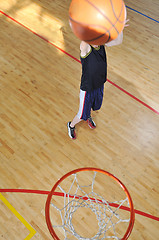 Image showing basketball player