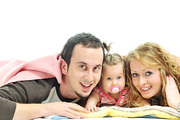 Image showing happy young family