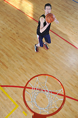 Image showing basketball player