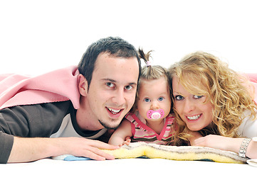 Image showing happy young family