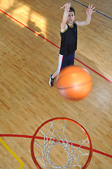 Image showing basketball man