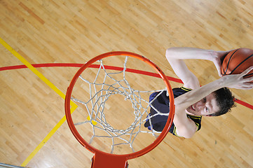 Image showing basketball player