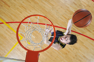 Image showing basketball player