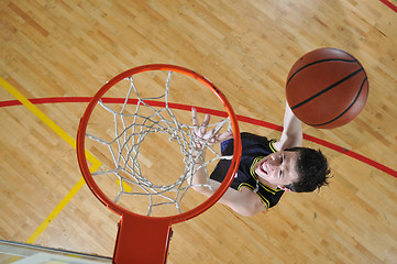 Image showing basketball man