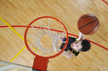 Image showing basketball player