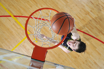 Image showing basketball player