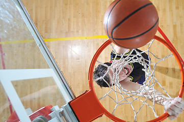 Image showing basketball player