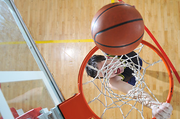 Image showing basketball player