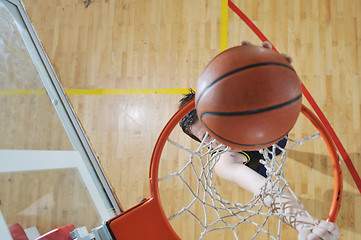 Image showing basketball player