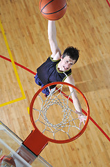 Image showing basketball player