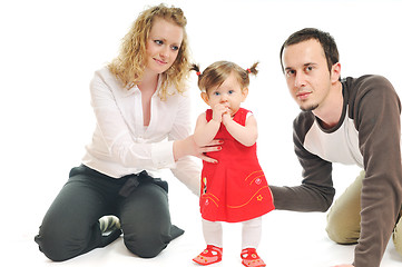 Image showing happy young family