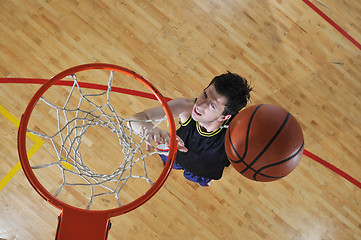 Image showing basketball player